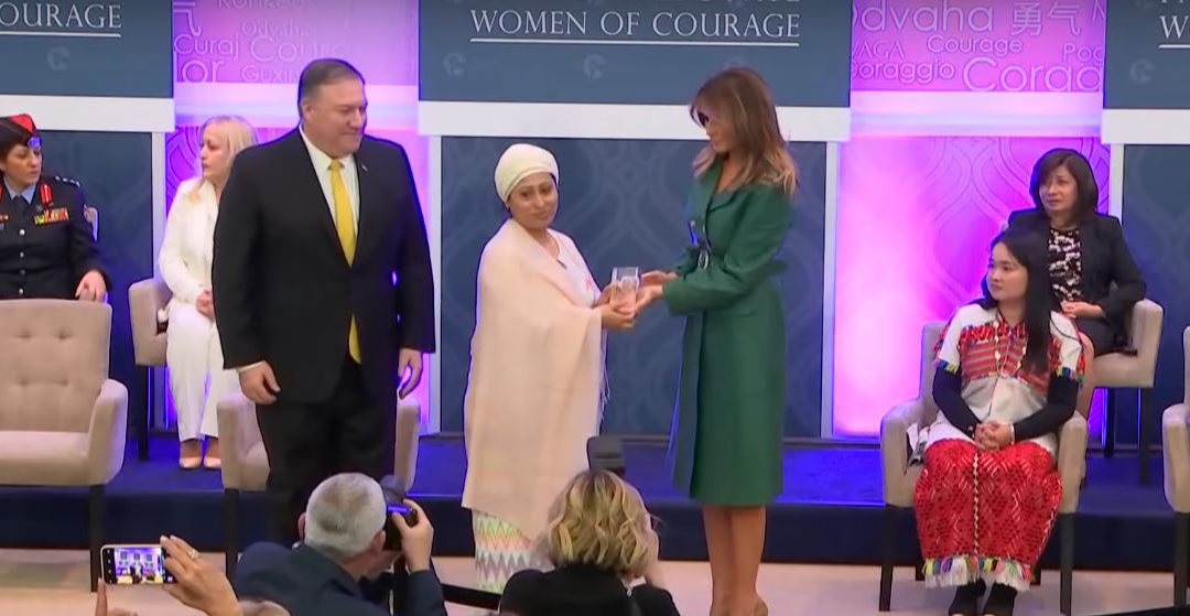 ARNO congratulates Ms Razia Sultana and other nine recipient of Women of Courage award